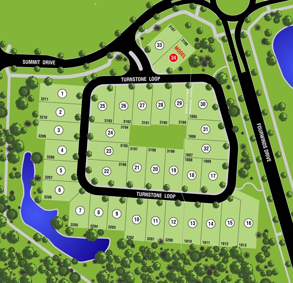 Reserve at Northlake Site Plan | View Available Lots